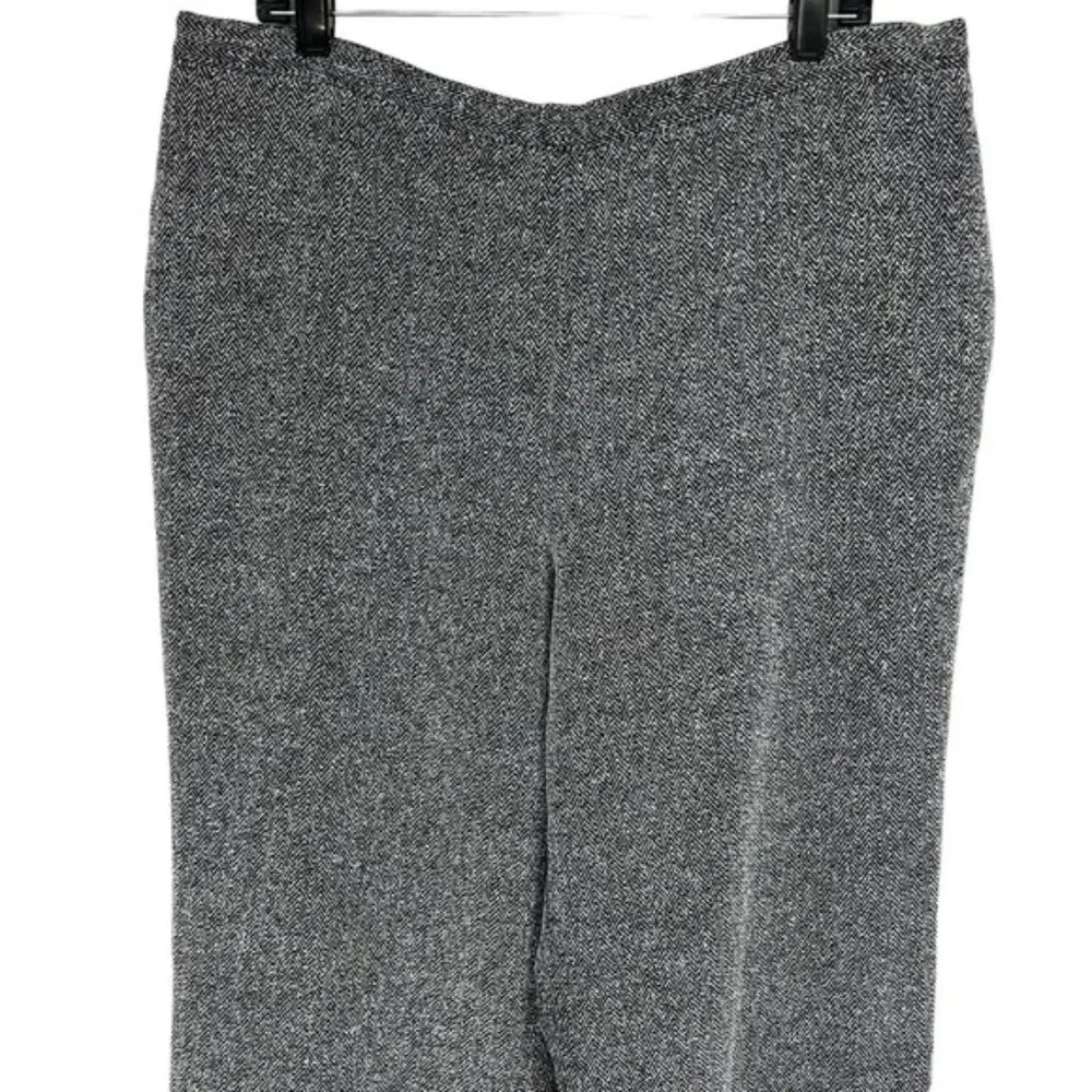 Alfred Dunner Pull-On Herringbone Pants Sizev20 - Picture 2 of 7